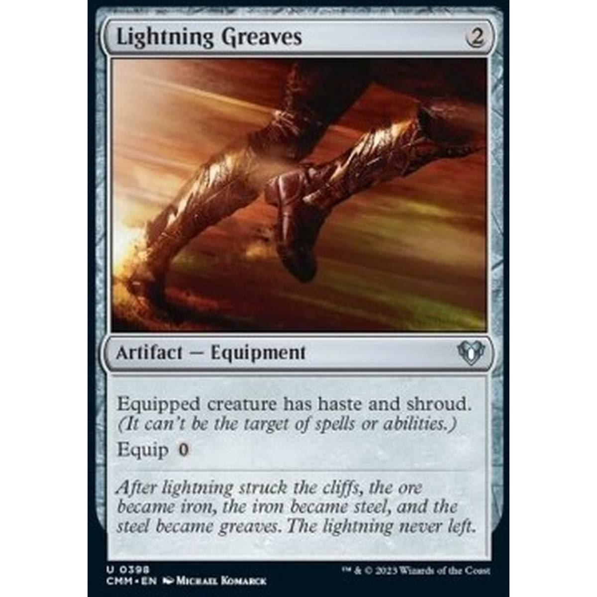 Lightning Greaves - Lightning Greaves - [CMM] [NM] [Foil]