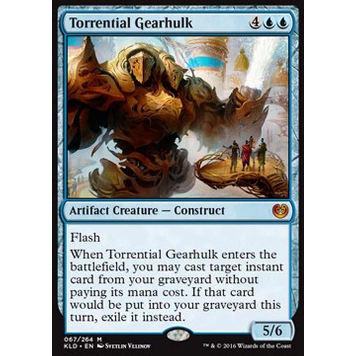 Torrential Gearhulk - Torrential Gearhulk - [KLD] [EX] [Foil]