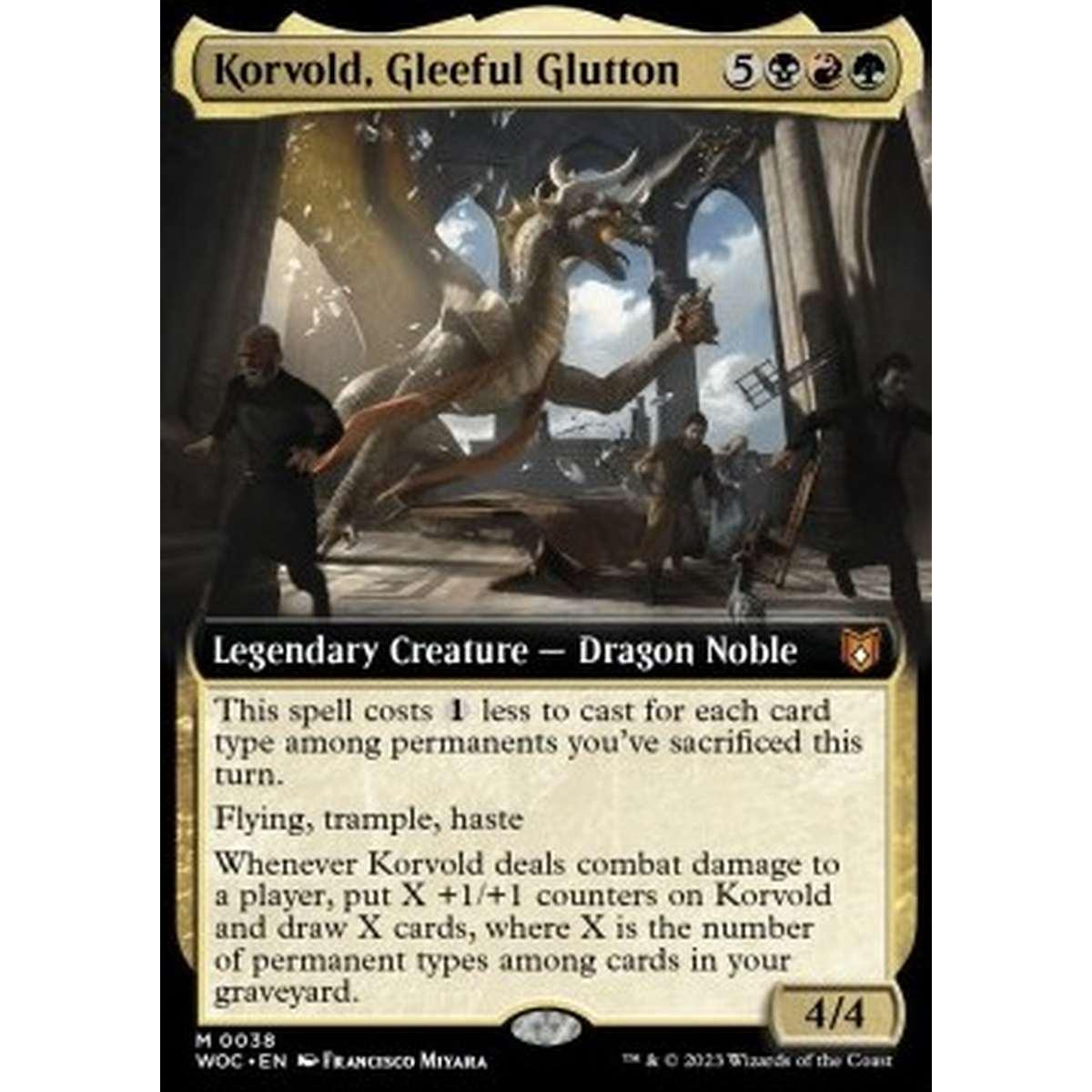 Korvold, Gleeful Glutton - Korvold, Gleeful Glutton - [XWOC] [NM] [Foil]