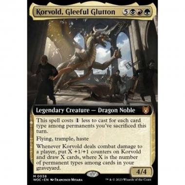 Korvold, Gleeful Glutton - Korvold, Gleeful Glutton - [XWOC] [NM] [Foil]