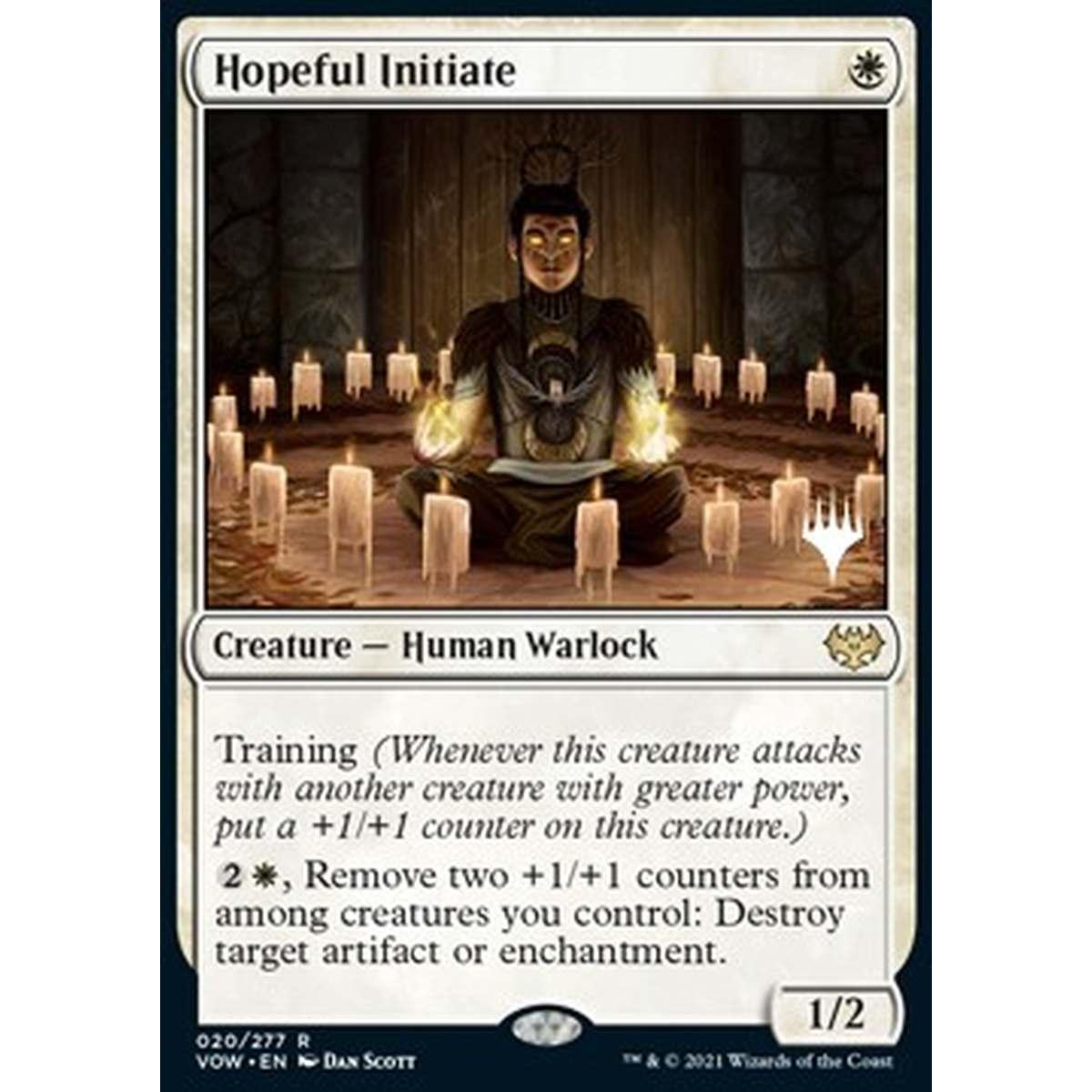 Hopeful Initiate (V.2) - Iniziato Speranzoso (V.2) - [PVOW] [NM] [Foil]