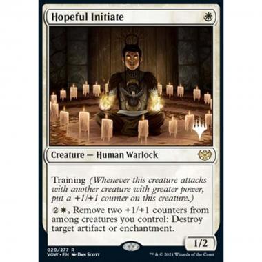 Hopeful Initiate (V.2) - Iniziato Speranzoso (V.2) - [PVOW] [NM] [Foil]