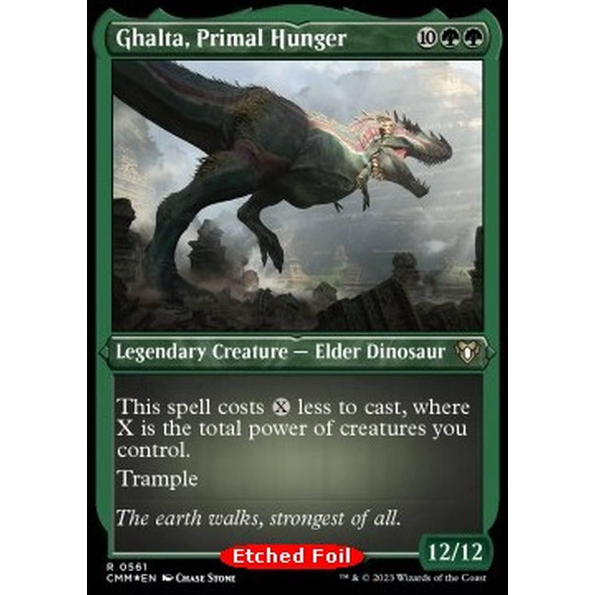 Ghalta, Primal Hunger - Ghalta, Primal Hunger - [XCMM] [NM] [Foil]