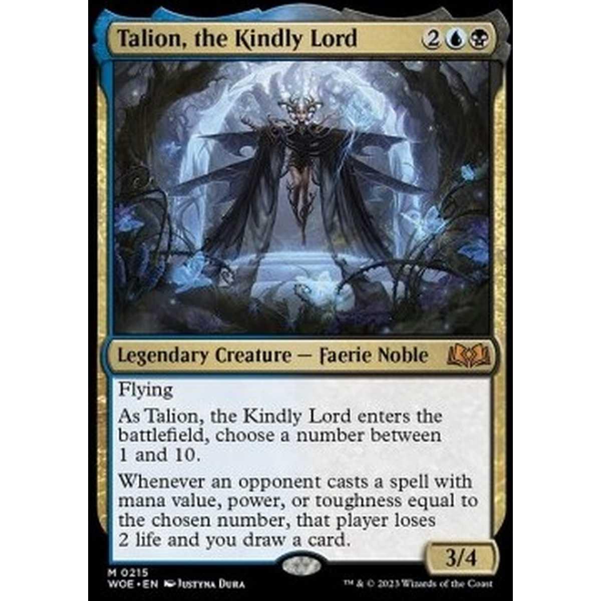 Talion, the Kindly Lord - Talion, the Kindly Lord - [WOE] [NM]