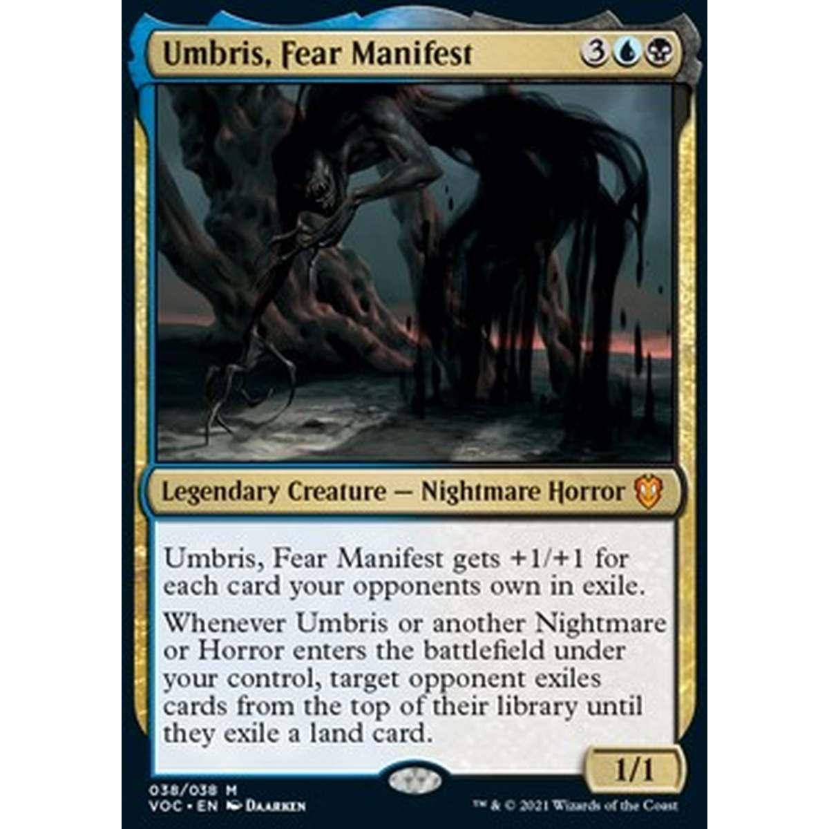 Umbris, Fear Manifest (V.1) - Umbris, Fear Manifest (V.1) - [VOC] [NM]