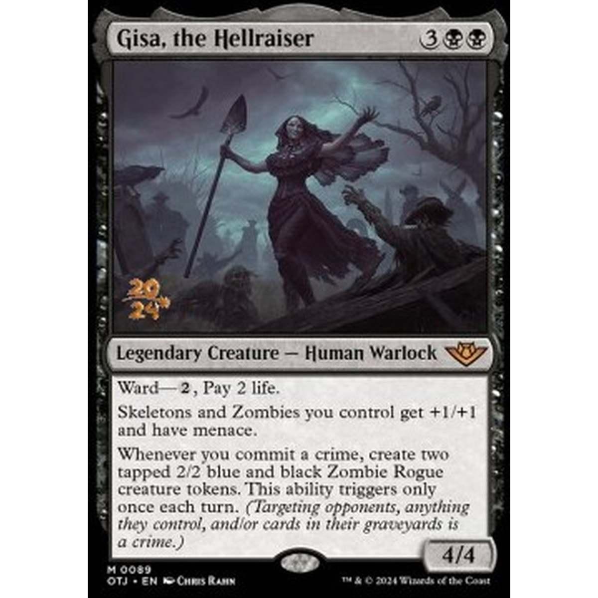 Gisa, the Hellraiser (V.1) - Gisa, che Scatena l'Inferno (V.1) - [POTJ] [NM] [Foil]