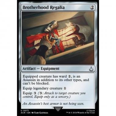 Brotherhood Regalia - Brotherhood Regalia - [ACR] [NM] [Foil]