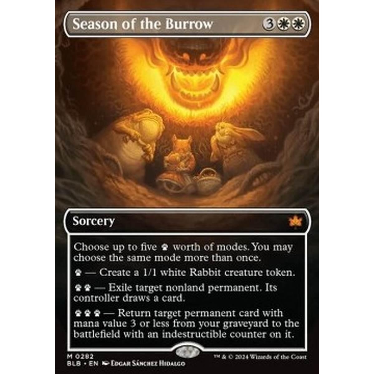 Season of the Burrow - Season of the Burrow - [XBLB] [NM]