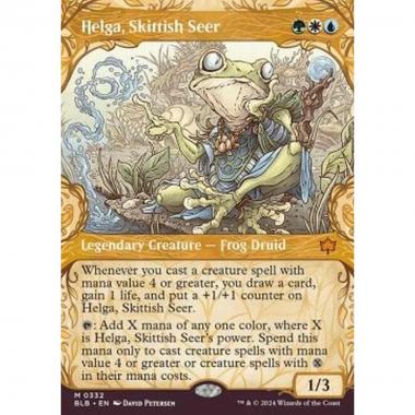 Helga, Skittish Seer - Helga, Skittish Seer - [XBLB] [NM]