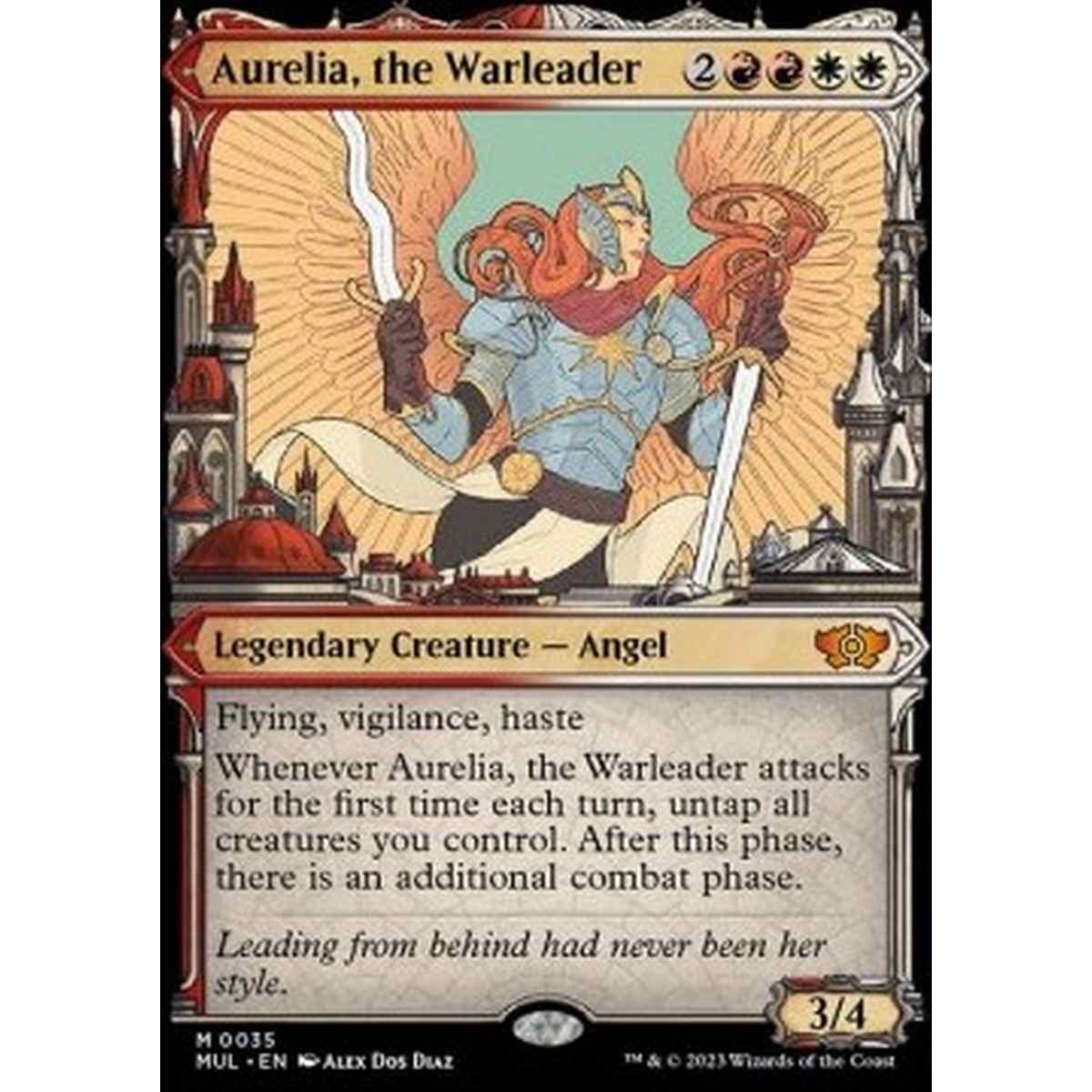 Aurelia, the Warleader (V.1) - Aurelia, the Warleader (V.1) - [MUL] [NM]