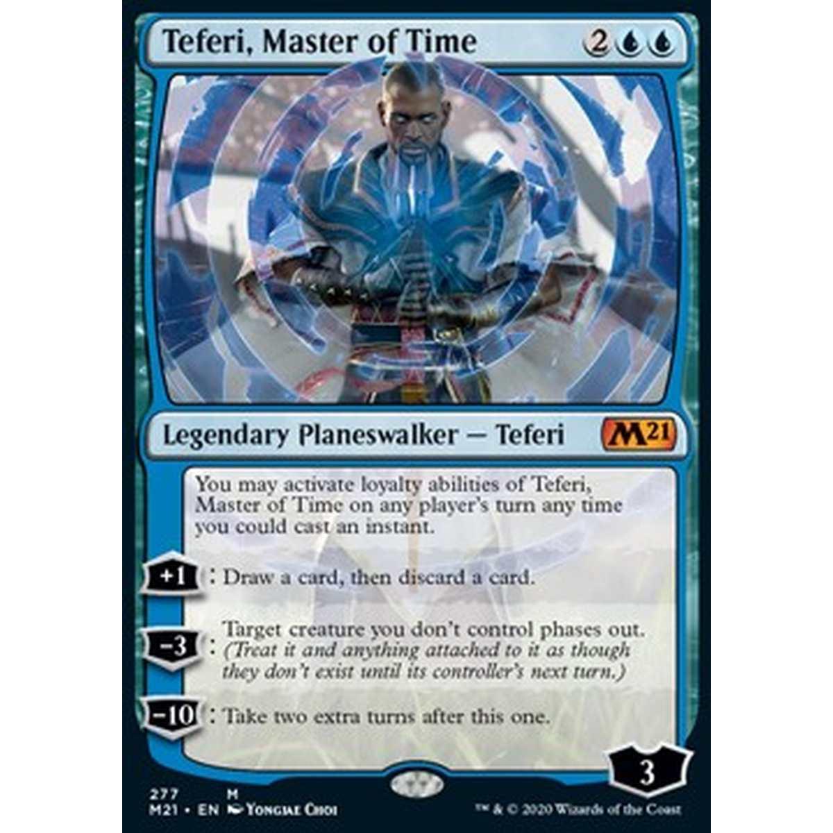 Teferi, Master of Time (V.3) - Teferi, Master of Time (V.3) - [XM21] [NM]