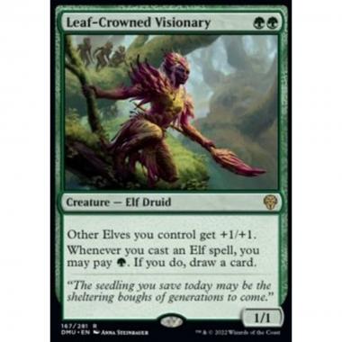 Leaf-Crowned Visionary - Leaf-Crowned Visionary - [DMU] [NM] [Foil]