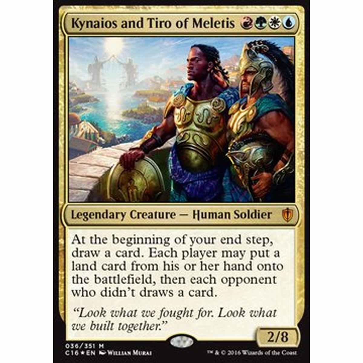 Kynaios and Tiro of Meletis (V.1) - Kynaios e Tirone di Meletis (V.1) - [C16] [NM] [Foil]
