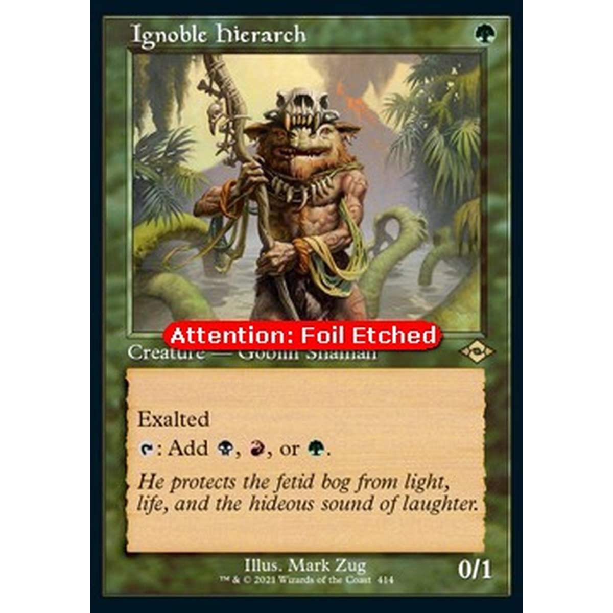 Ignoble Hierarch (V.3) - Ignoble Hierarch (V.3) - [XMH2] [NM] [Foil]