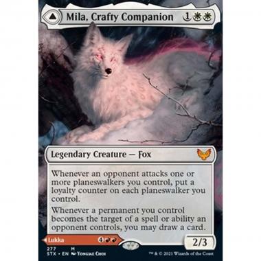 Mila, Crafty Companion // Lukka, Wayward Bonder - Mila, Compagna Astuta // Lukka, Vincolatore Ribelle - [XSTX] [NM]