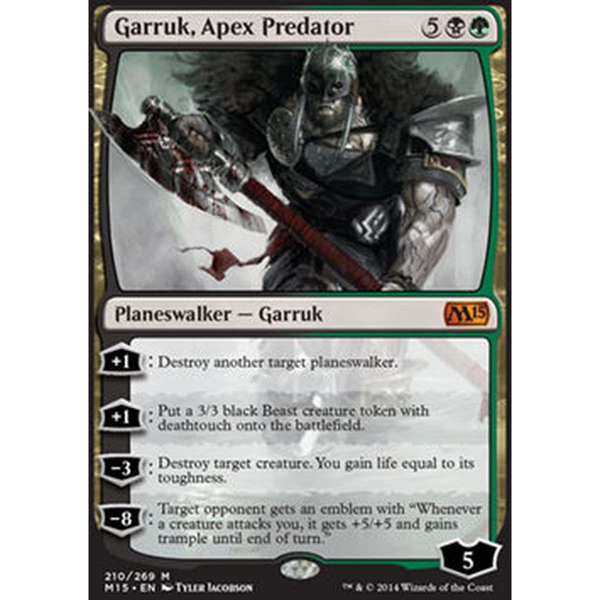 Garruk, Apex Predator - Garruk, Predatore Supremo - [M15] [EX]