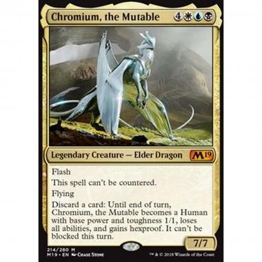 Chromium, the Mutable - Chromium, il Mutevole - [M19] [NM] [Foil]