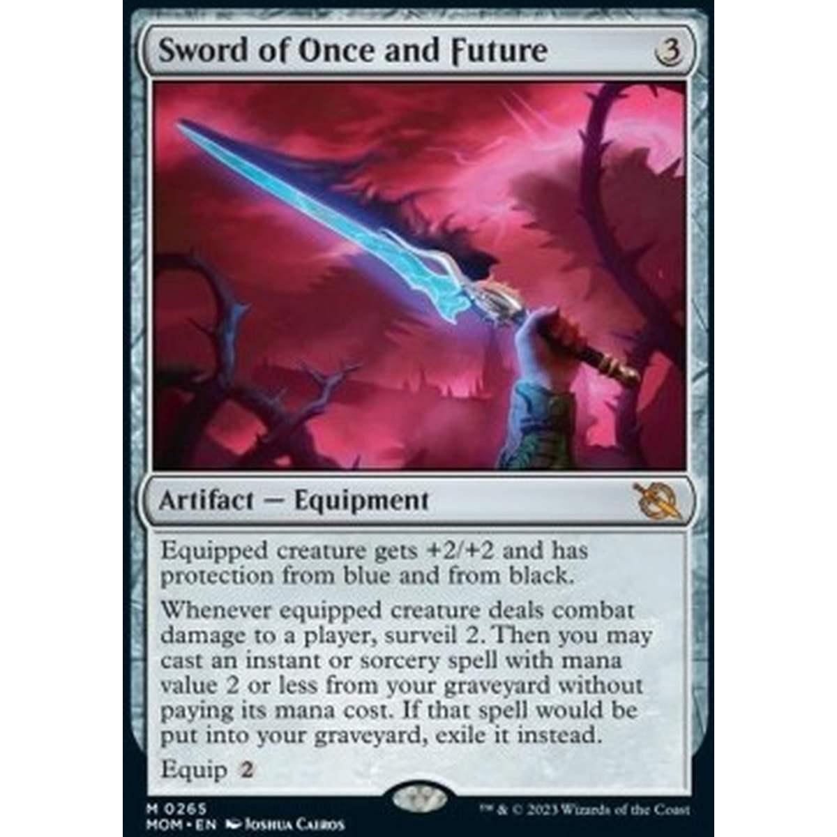 Sword of Once and Future - Sword of Once and Future - [MOM] [NM] [Foil]