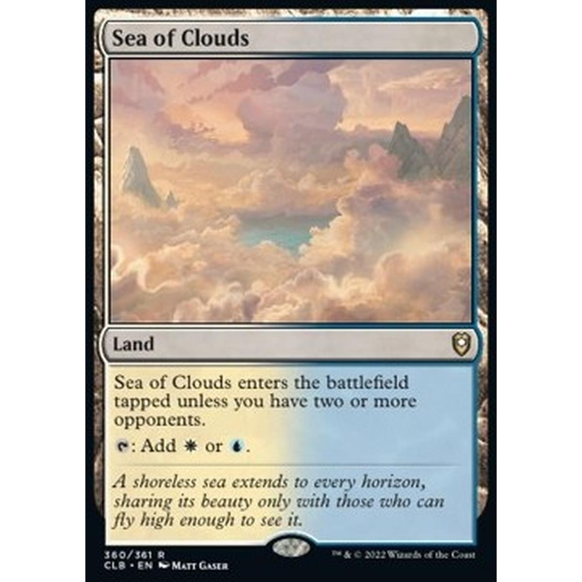 Sea of Clouds - Mare di Nuvole - [CLB] [NM] [Foil]
