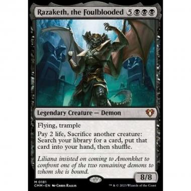 Razaketh, the Foulblooded - Razaketh, the Foulblooded - [CMM] [NM]