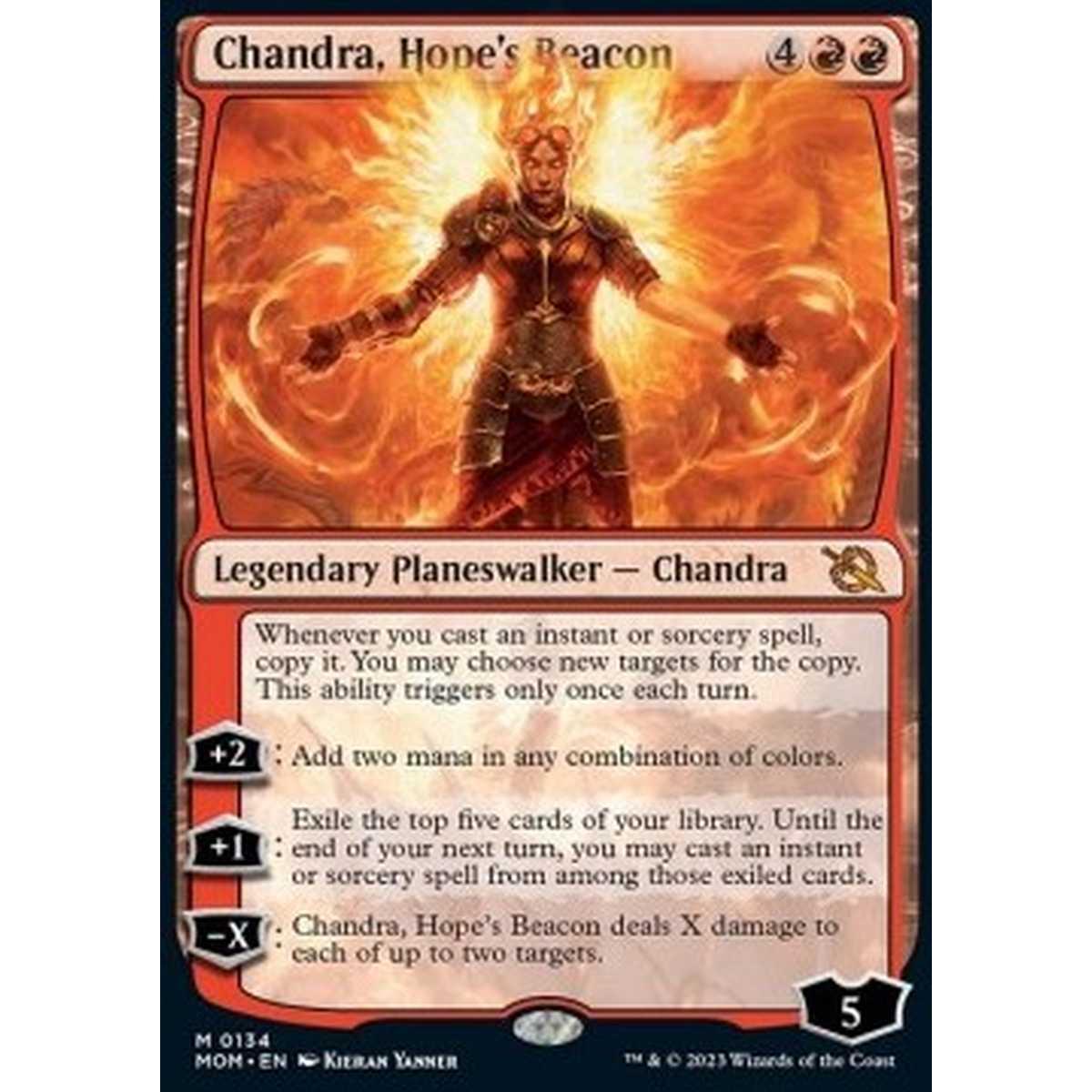 Chandra, Hope's Beacon - Chandra, Hope's Beacon - [MOM] [NM] [Foil]