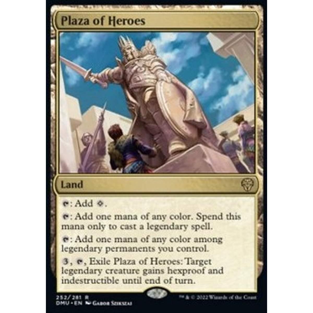 Plaza of Heroes - Plaza of Heroes - [DMU] [NM] [Foil]