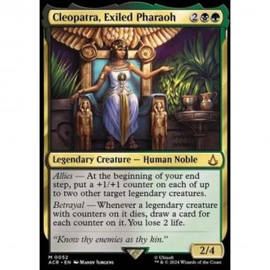 Cleopatra, Exiled Pharaoh - Cleopatra, Exiled Pharaoh - [ACR] [NM] [Foil]