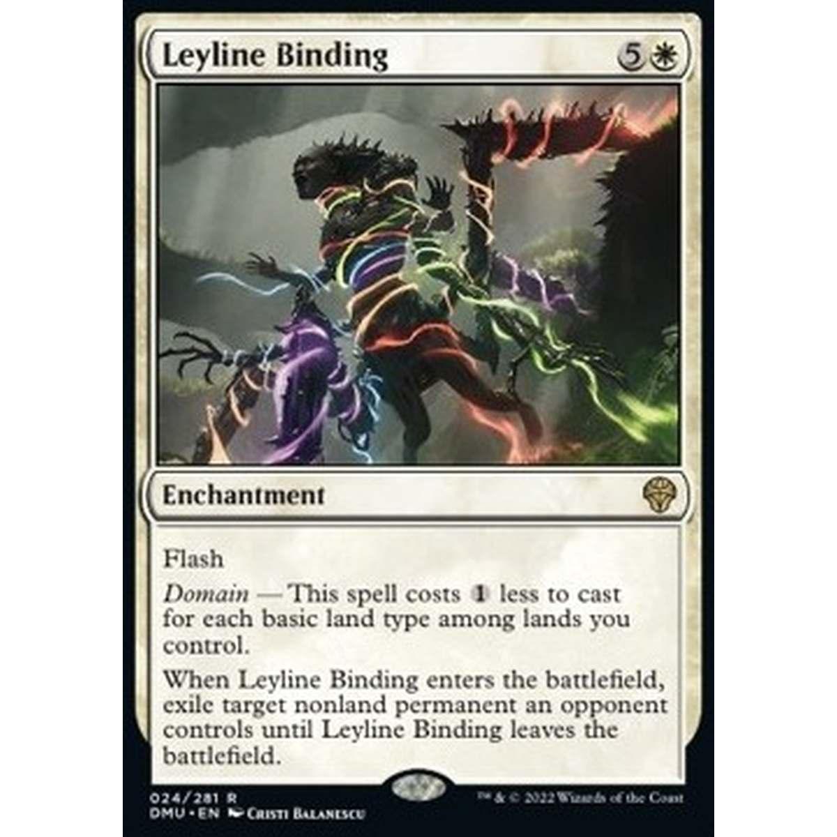 Leyline Binding - Leyline Binding - [DMU] [NM] [Foil]
