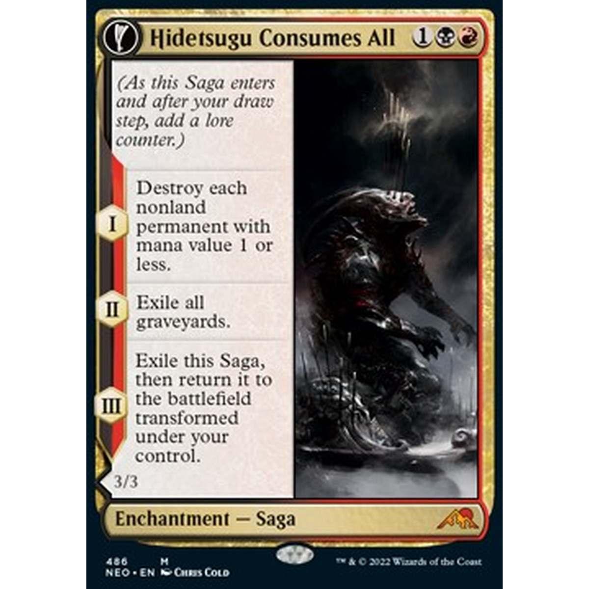 Hidetsugu Consumes All // Vessel of the All-Consuming (V.2) - Hidetsugu Consumes All // Vessel of the All-Consuming (V.2) - [XNEO] [NM] [Foil]