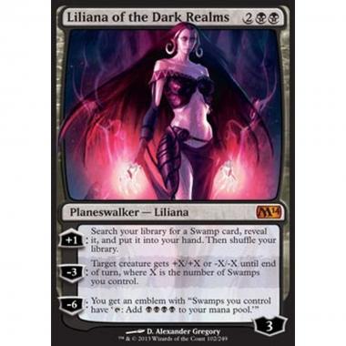 Liliana of the Dark Realms - Liliana dei Reami Oscuri - [M14] [EX]