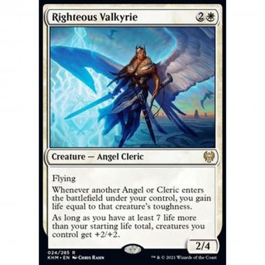 Righteous Valkyrie - Righteous Valkyrie - [KHM] [NM] [Foil]