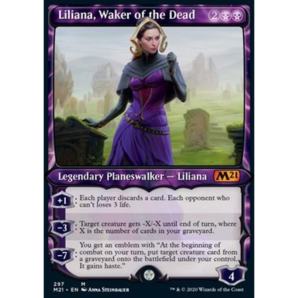Liliana, Waker of the Dead (V.2) - Liliana, Risvegliatrice dei Morti (V.2) - [XM21] [NM]
