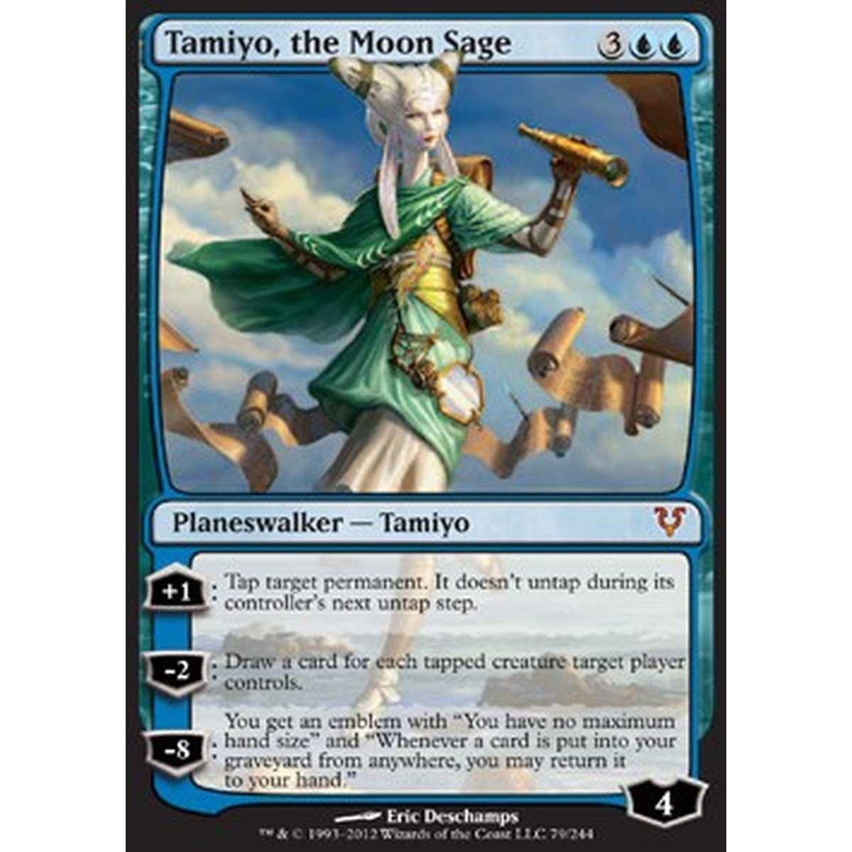 Tamiyo, the Moon Sage - Tamiyo, Saggia della Luna - [AVR] [EX]