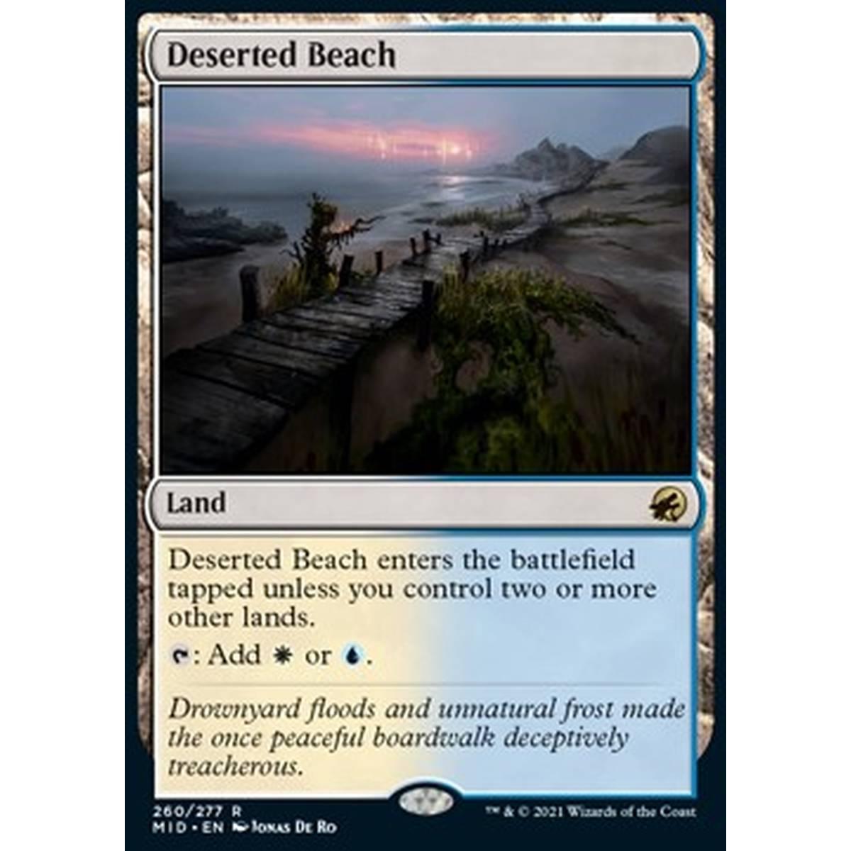Deserted Beach - Spiaggia Deserta - [MID] [NM] [Foil]