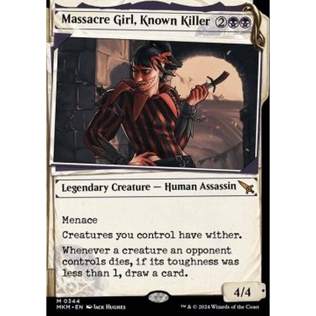 Massacre Girl, Known Killer (V.1) - Massacre Girl, Known Killer (V.1) - [XMKM] [NM]