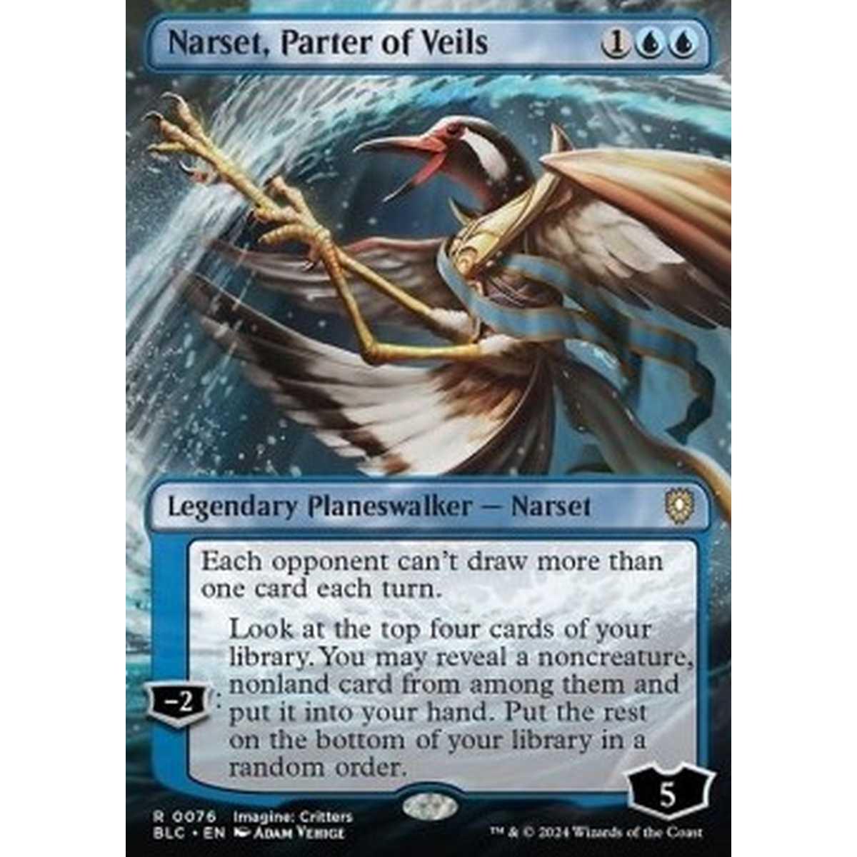 Narset, Parter of Veils - Narset, Parter of Veils - [XBLC] [NM] [Foil]