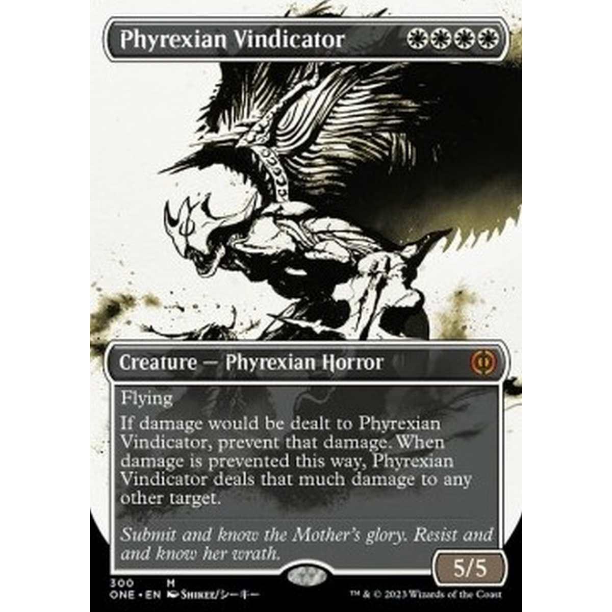Phyrexian Vindicator (V.1) - Phyrexian Vindicator (V.1) - [XONE] [NM]