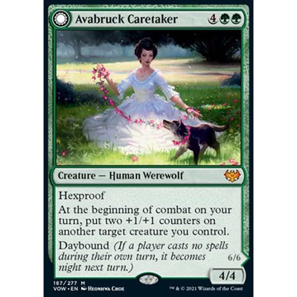 Avabruck Caretaker // Hollowhenge Huntmaster - Avabruck Caretaker // Hollowhenge Huntmaster - [VOW] [NM]