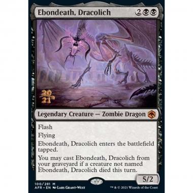 Ebondeath, Dracolich (V.1) - Morte d'Ebano, il Dracolich (V.1) - [PAFR] [NM] [Foil]