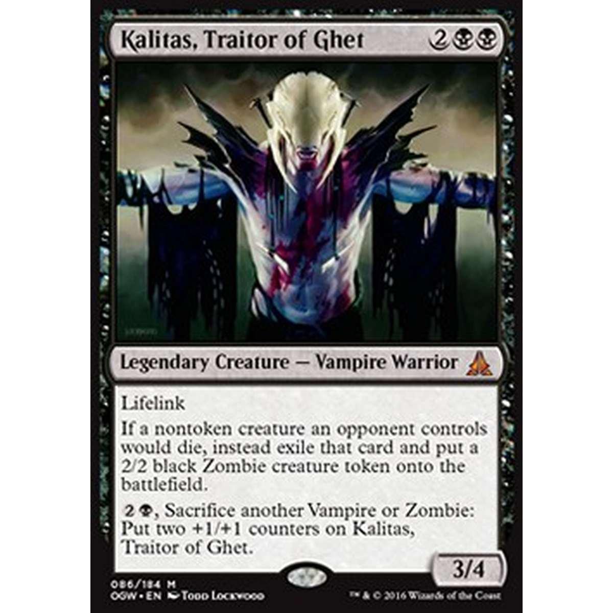 Kalitas, Traitor of Ghet - Kalitas, Traditore di Ghet - [OGW] [EX]