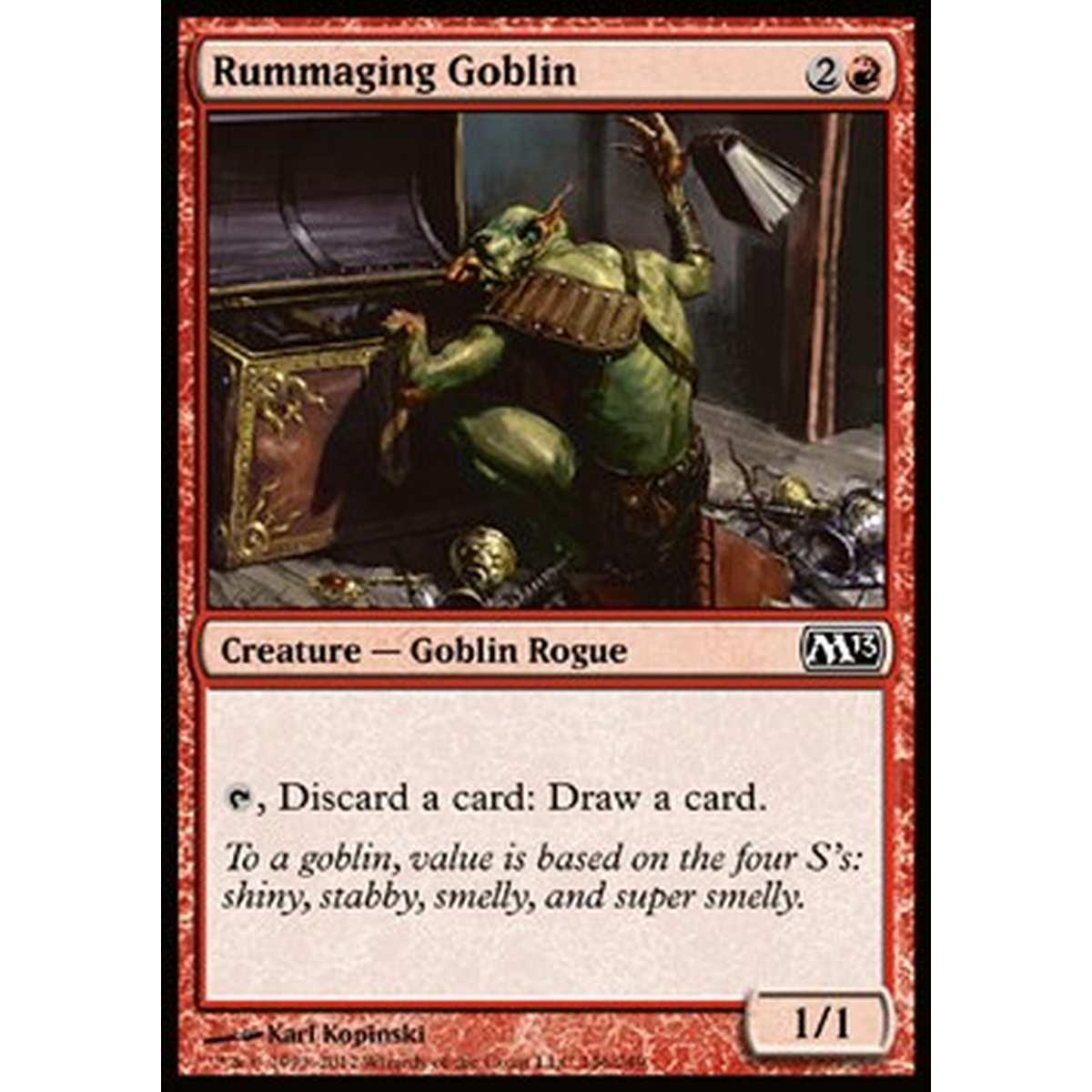 Rummaging Goblin - Goblin Che Fruga - [M13] [NM]