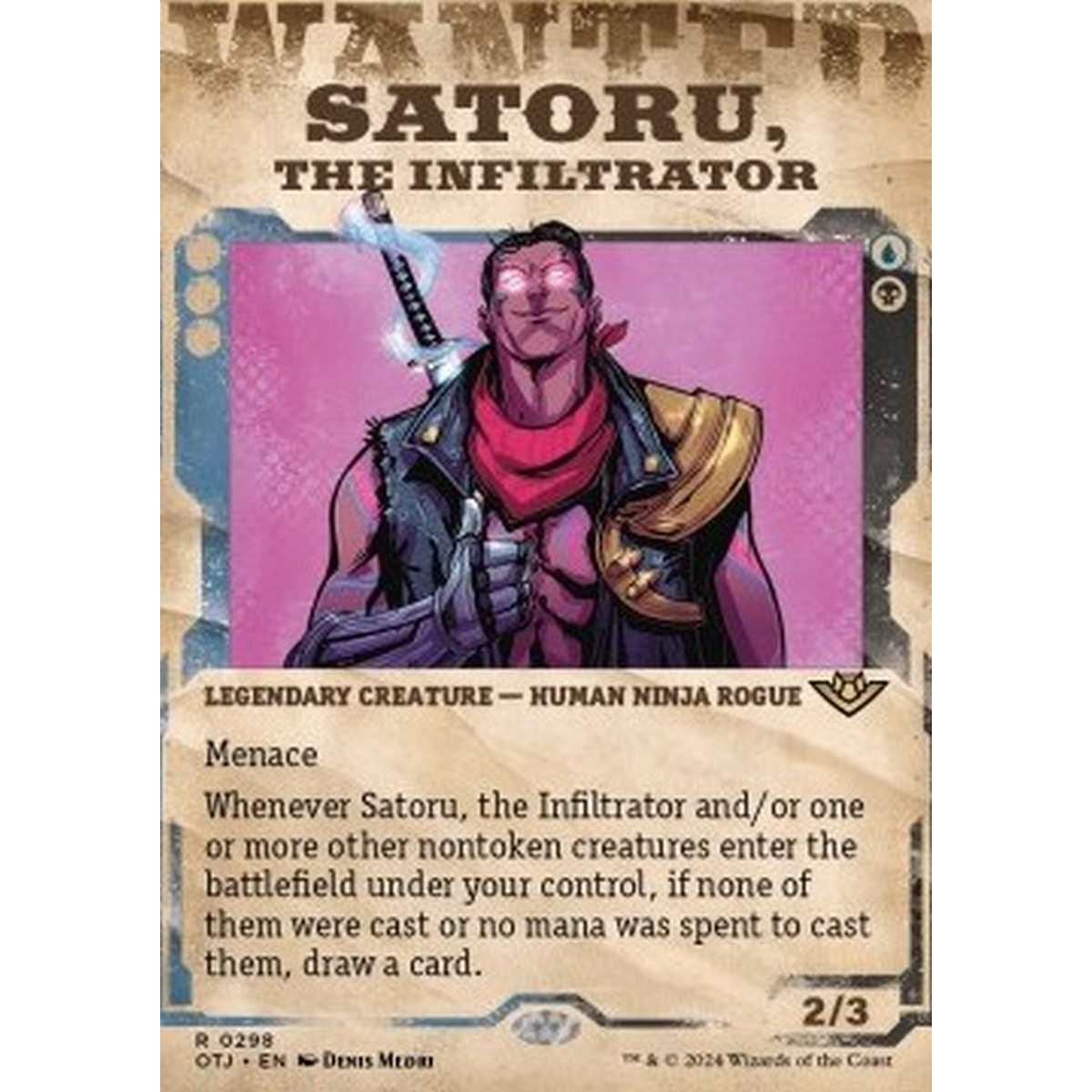 Satoru, the Infiltrator - Satoru, the Infiltrator - [XOTJ] [NM]