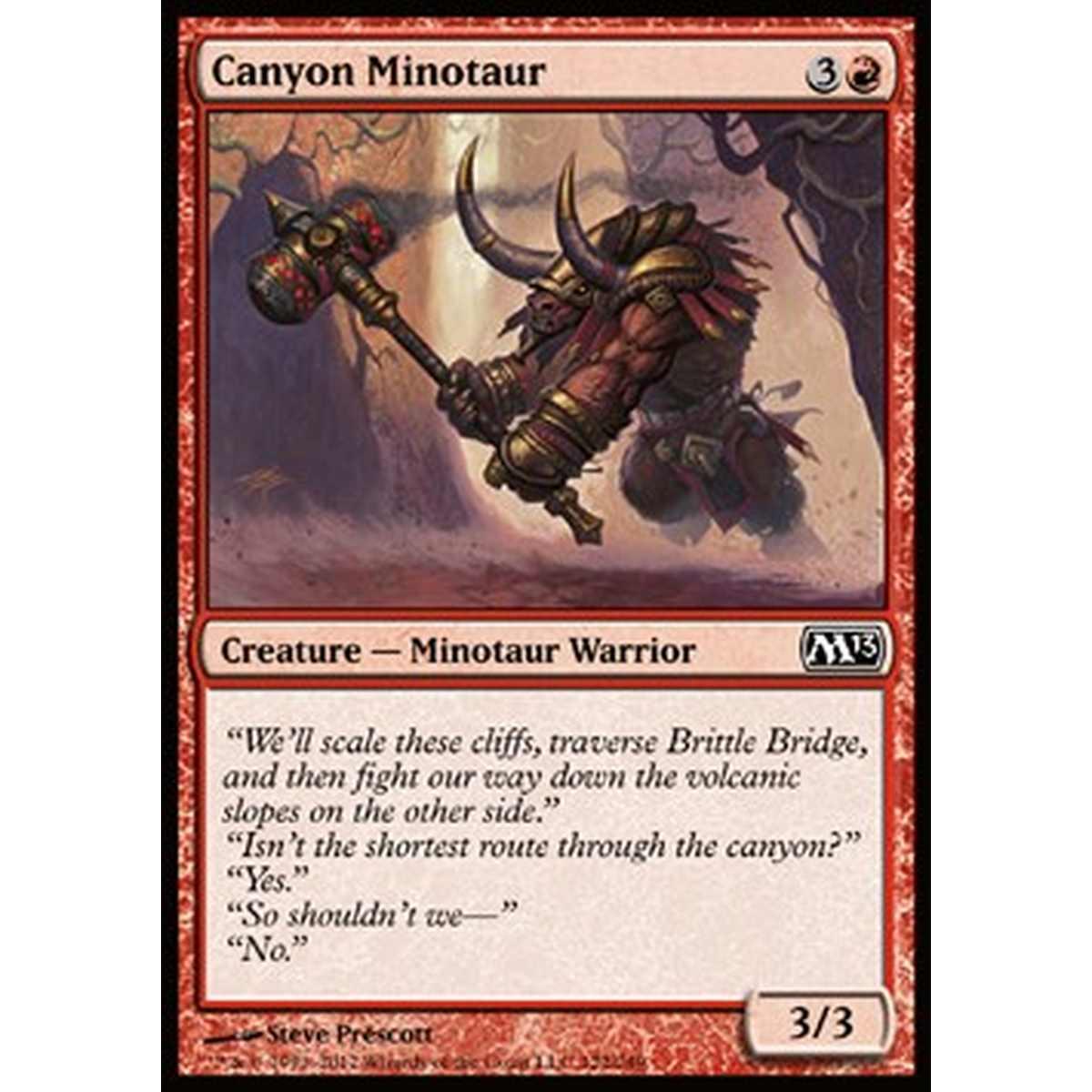 Canyon Minotaur - Minotauro del Canyon - [M13] [NM]