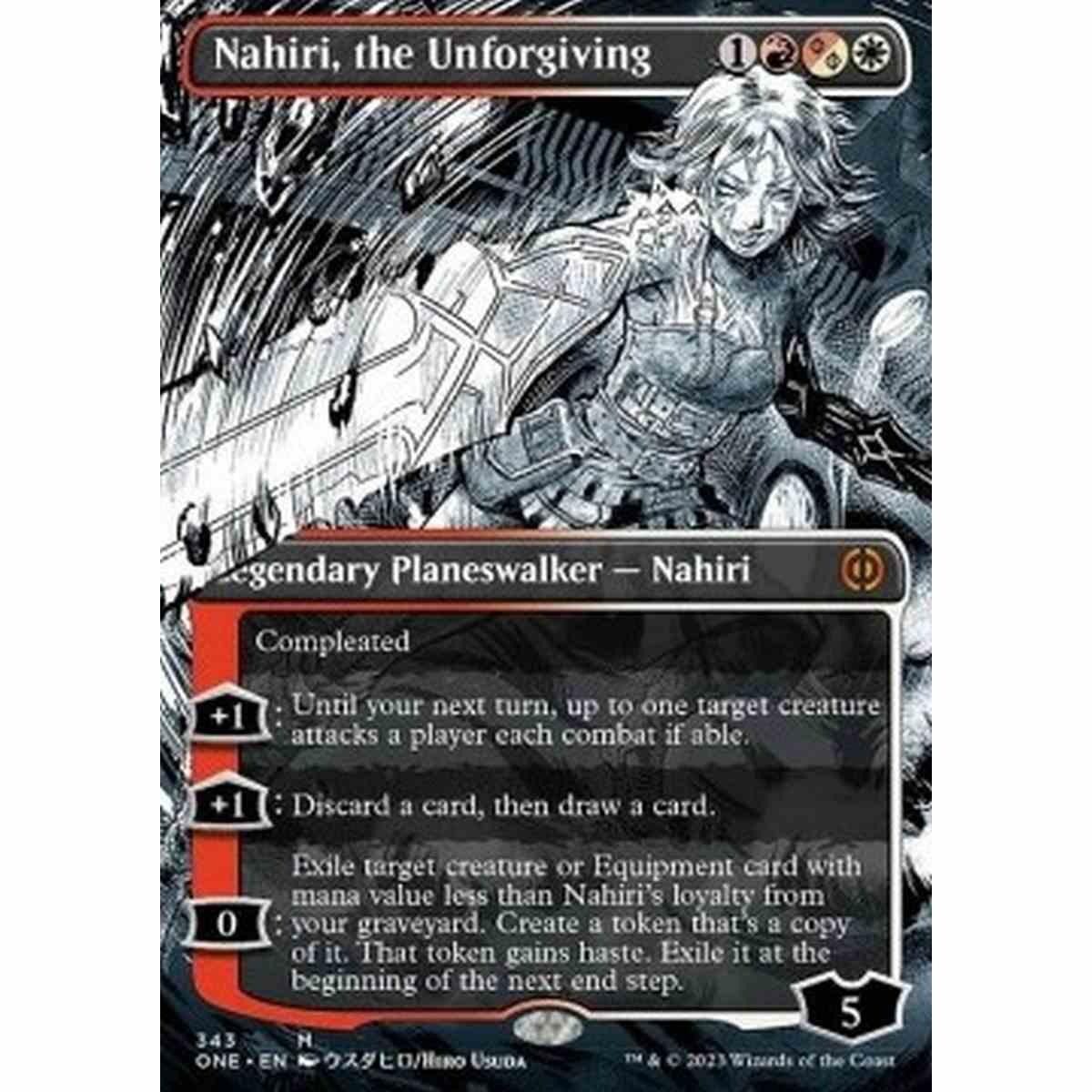 Nahiri, the Unforgiving (V.2) - Nahiri, the Unforgiving (V.2) - [XONE] [NM] [Foil]
