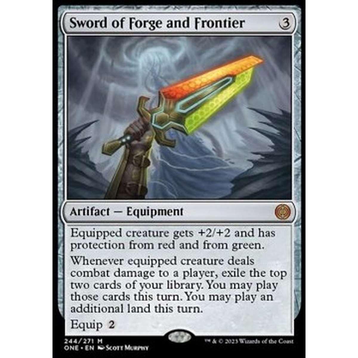 Sword of Forge and Frontier - Sword of Forge and Frontier - [ONE] [NM] [Foil]
