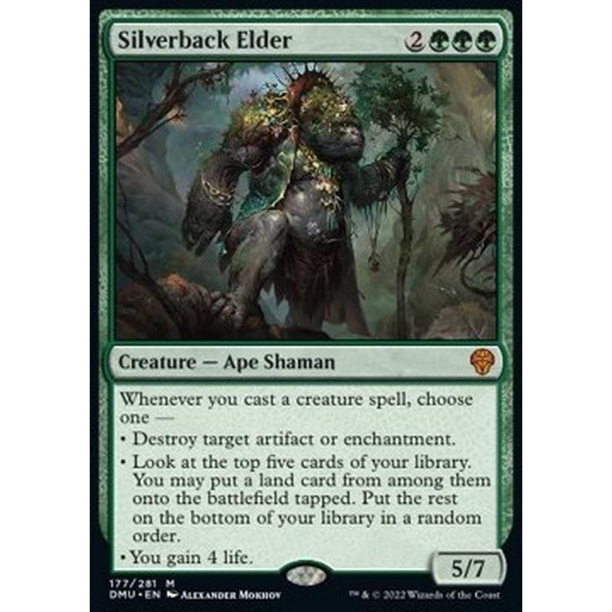 Silverback Elder - Anziano Schienargento - [DMU] [NM] [Foil]