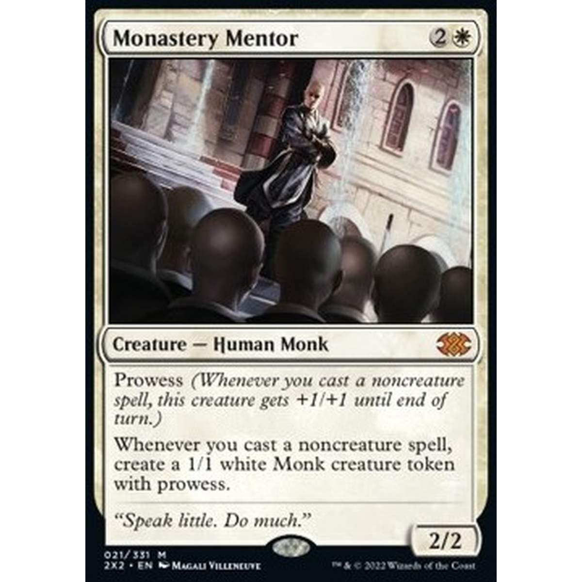 Monastery Mentor - Monastery Mentor - [2X2] [NM] [Foil]
