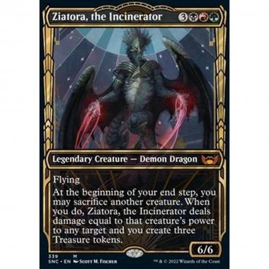 Ziatora, the Incinerator (V.1) - Ziatora, l'Inceneritrice (V.1) - [XSNC] [NM] [Foil]