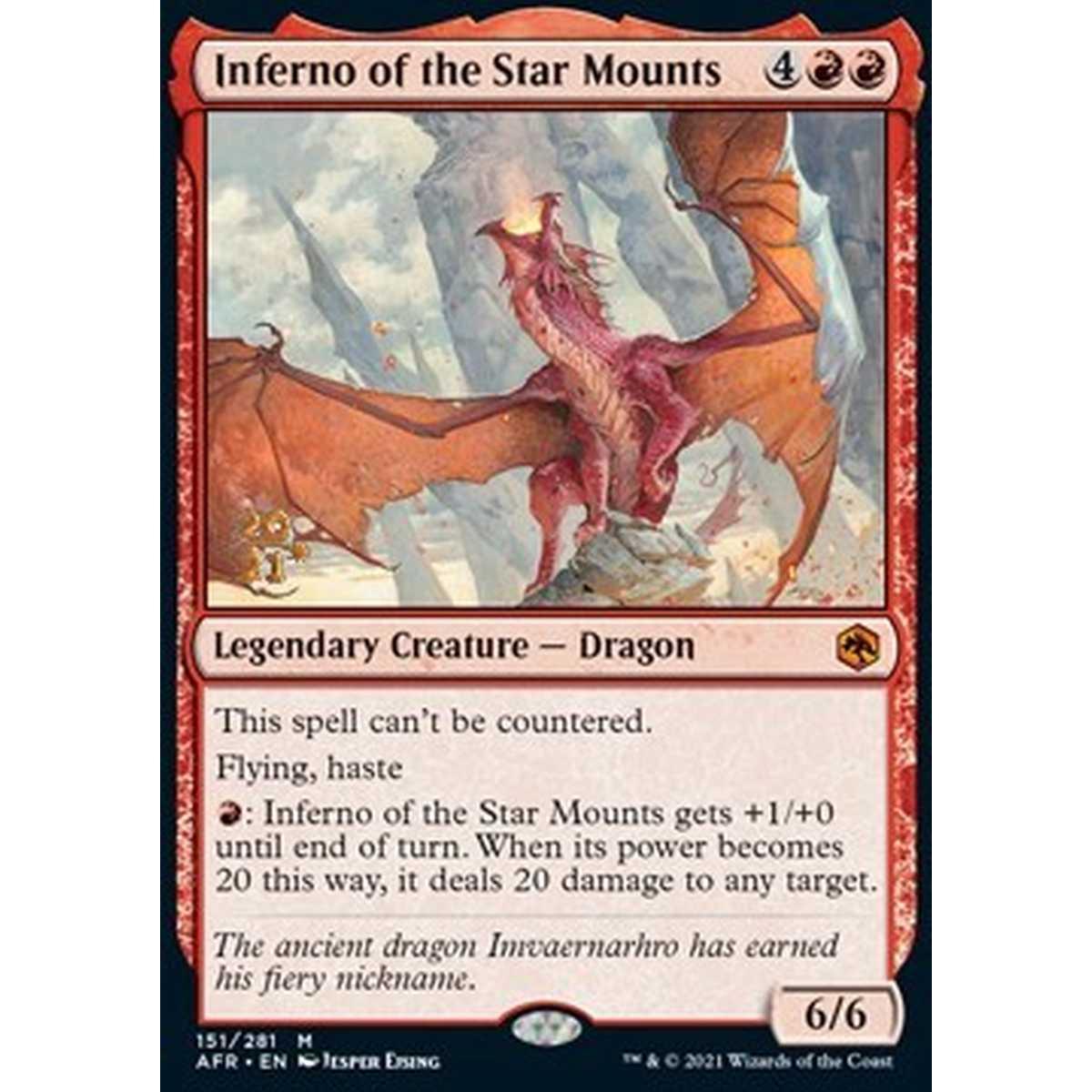 Inferno of the Star Mounts (V.1) - Inferno dei Monti della Stella (V.1) - [PAFR] [NM] [Foil]