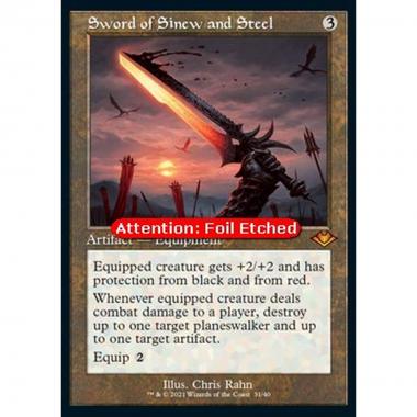 Sword of Sinew and Steel (V.2) - Sword of Sinew and Steel (V.2) - [RMH2] [NM] [Foil]